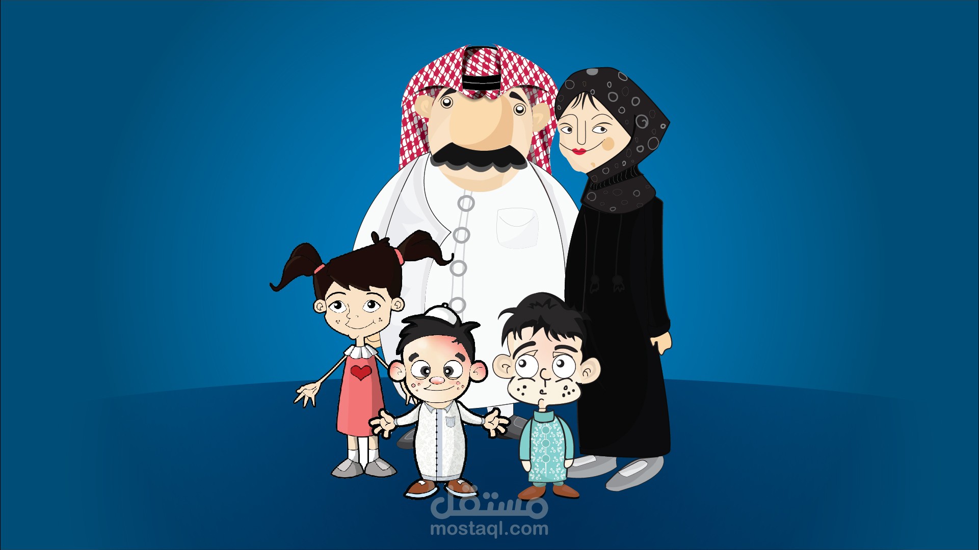 رسوم و كرتون خليجى