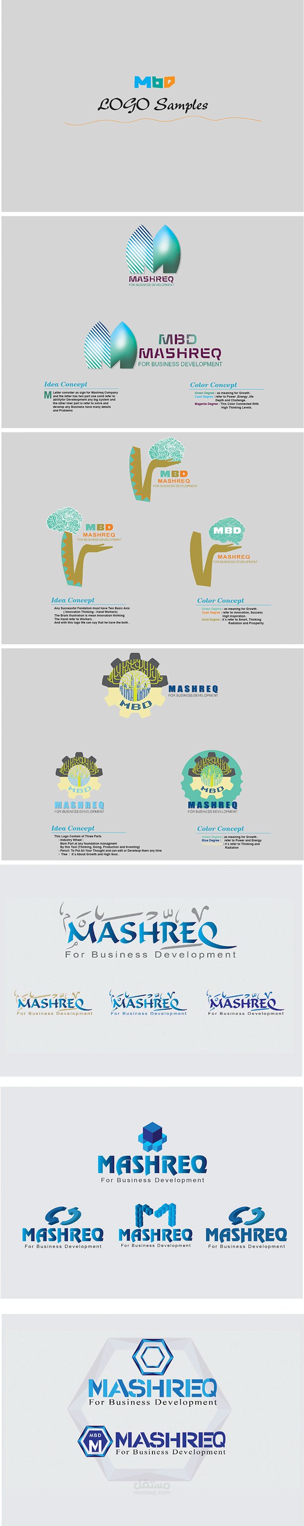 شعار شركة تطوير أعمال MBD logo