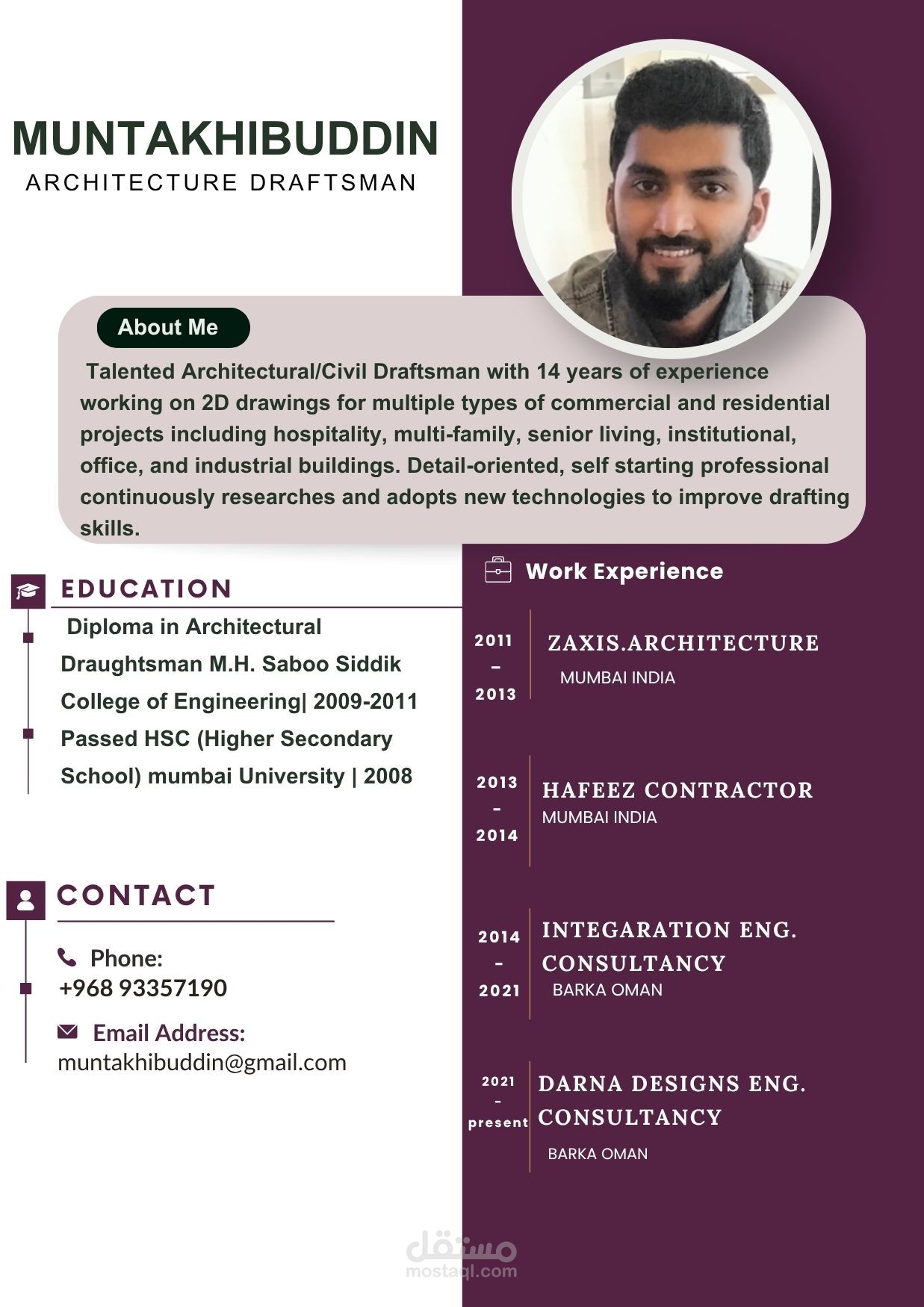 تصميم أكثر من cv بتقييم 100%