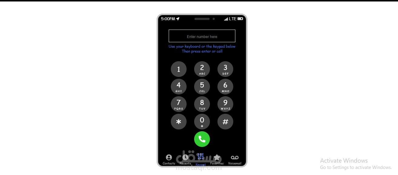 Mobile Number Validator