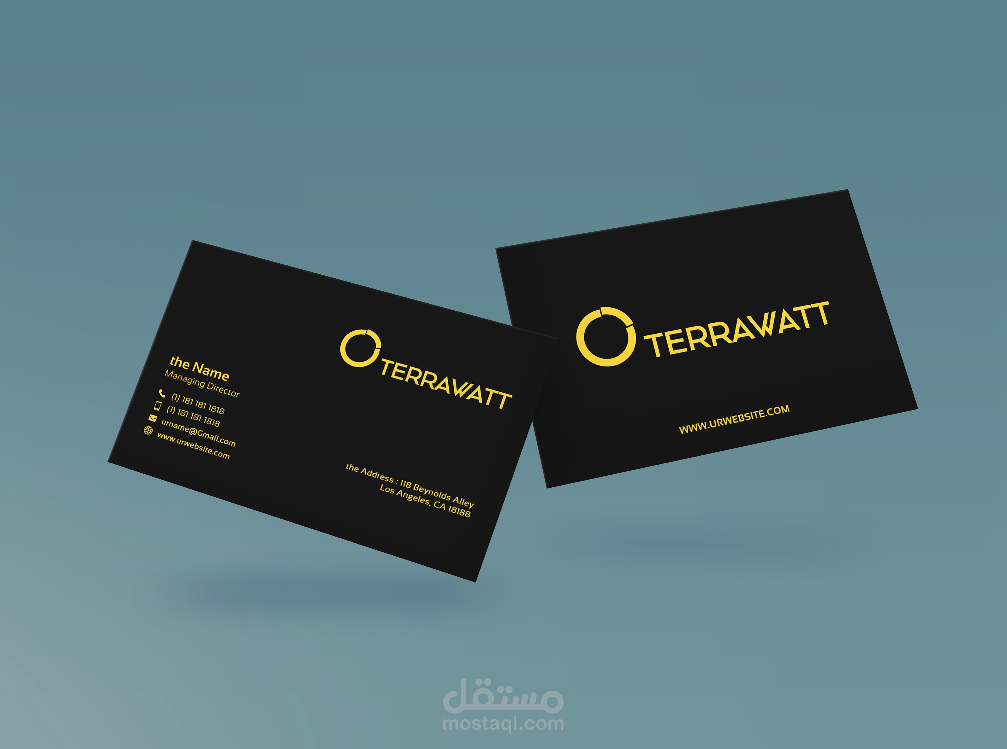 (2) Business Card