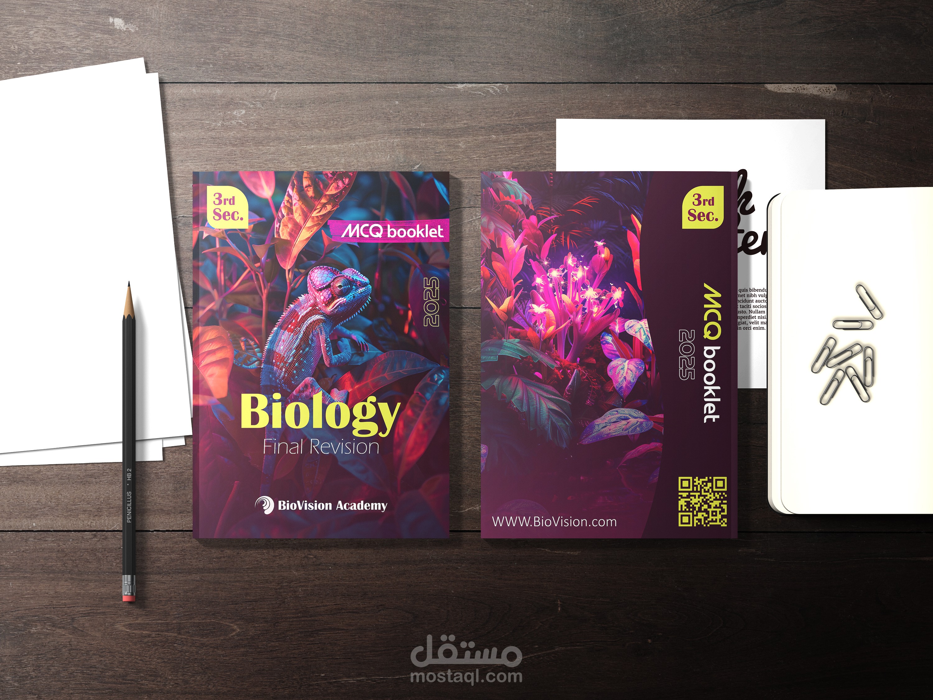 تصميم غلاف كتاب Biology