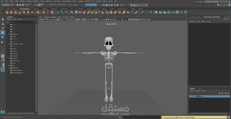 تصميم موديل كارتون