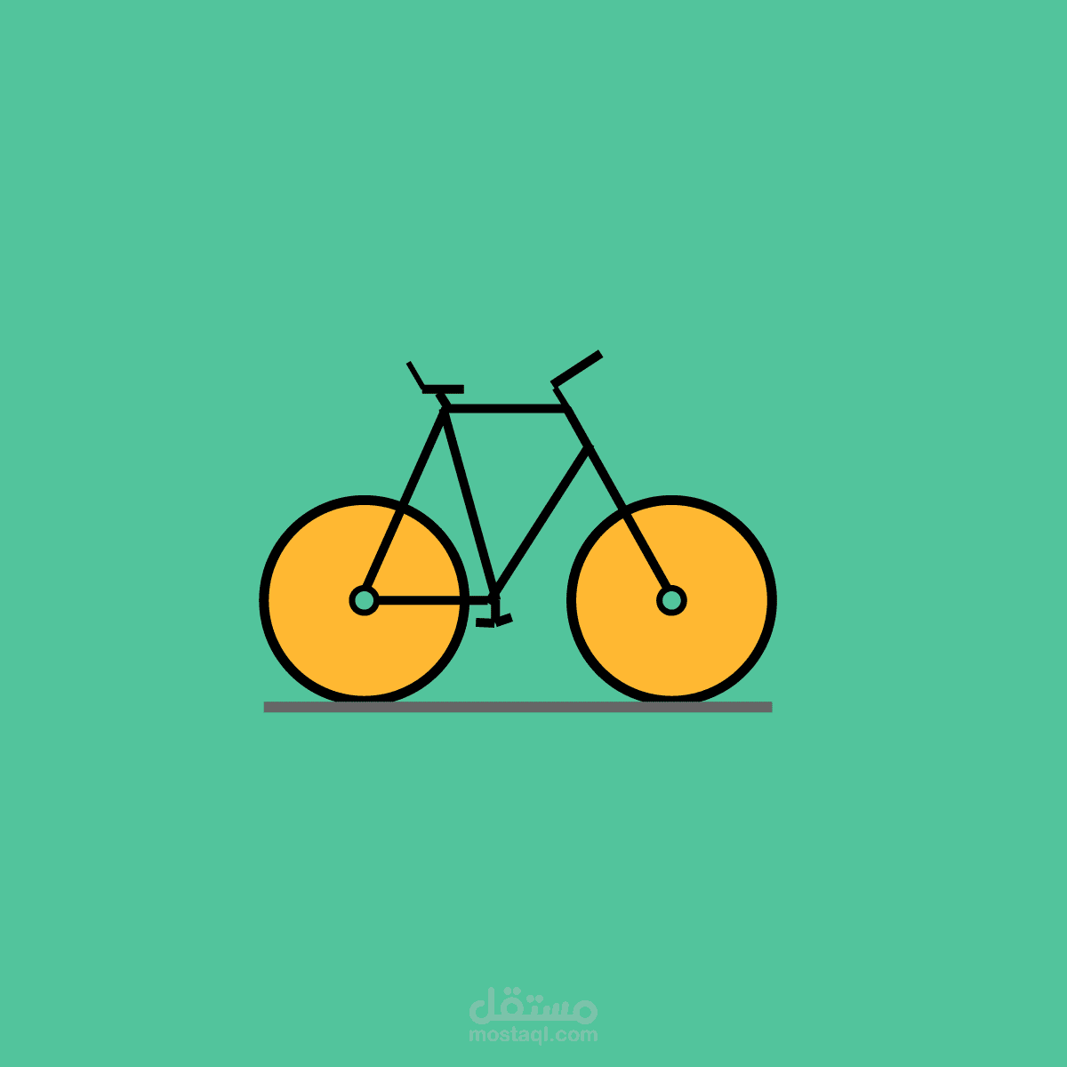 Bike Flat design