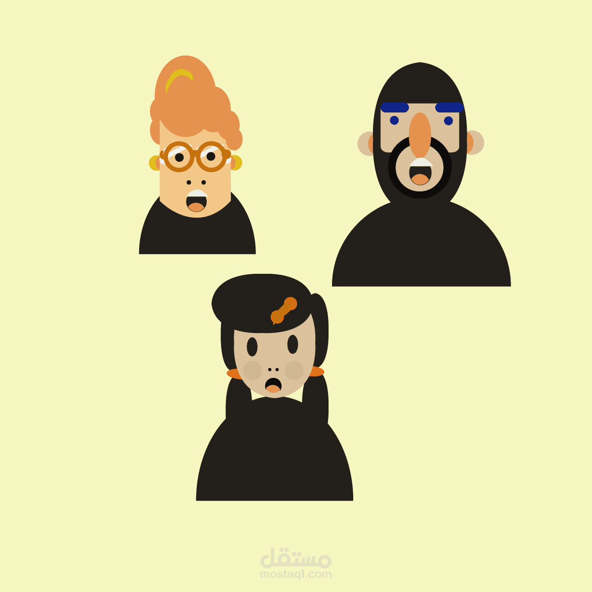Character Flat design