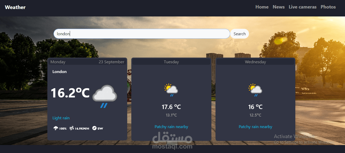WEATHER APP