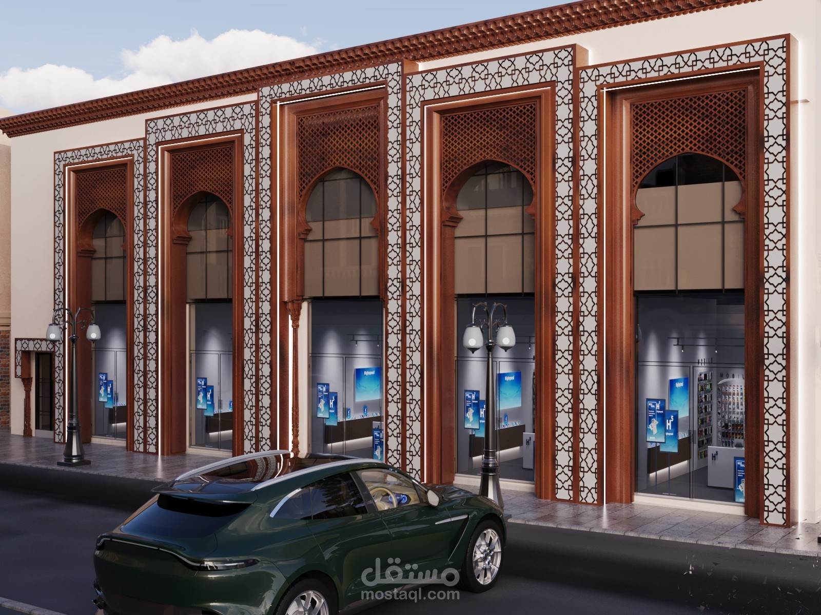 تصميم محلات تجارية بامارة رأس الخيمه - الامارات