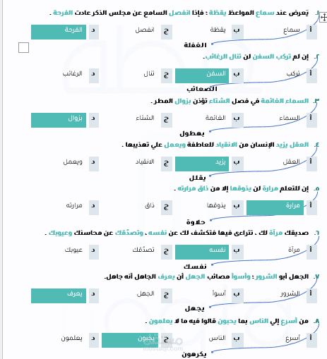 ادخال البيانات على قالب معين فى ميكروسوفت ورد