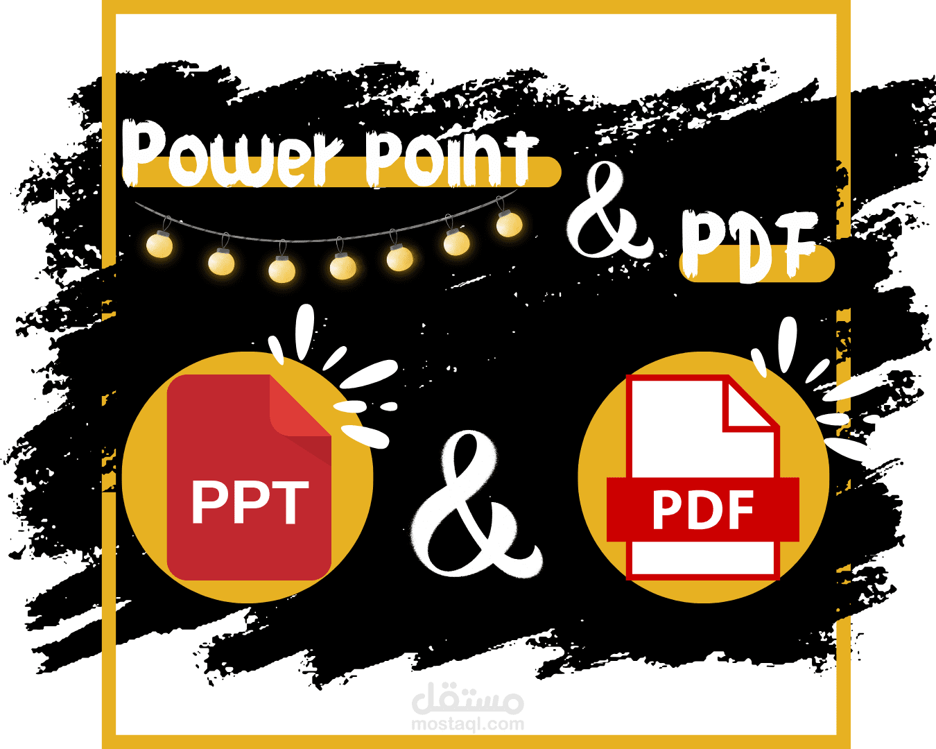 power point and PDF