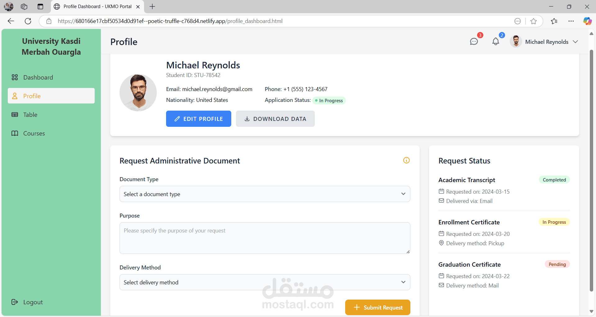 web site mangere student