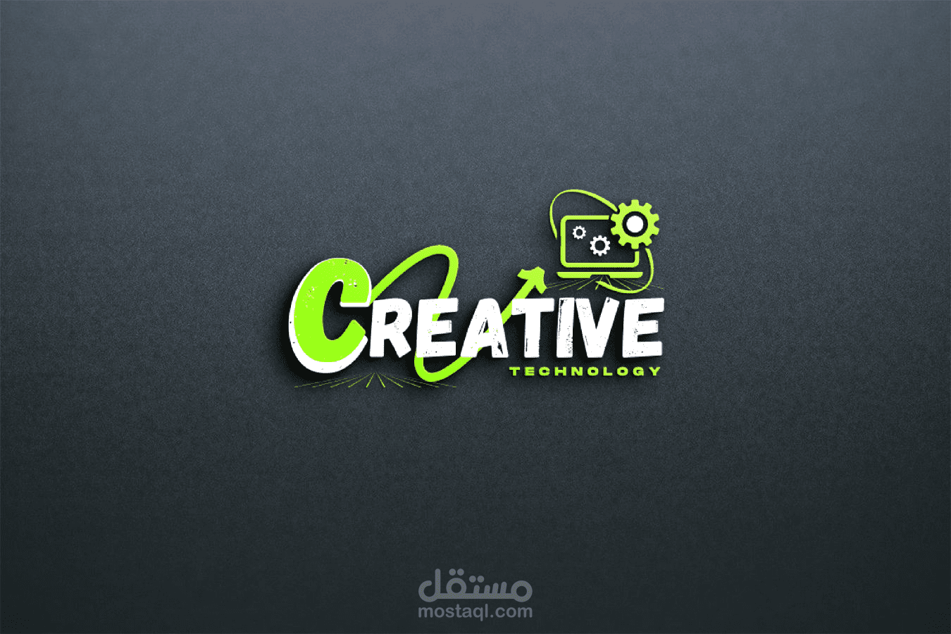 تصميم شعار لشركه حاسبات Creative
