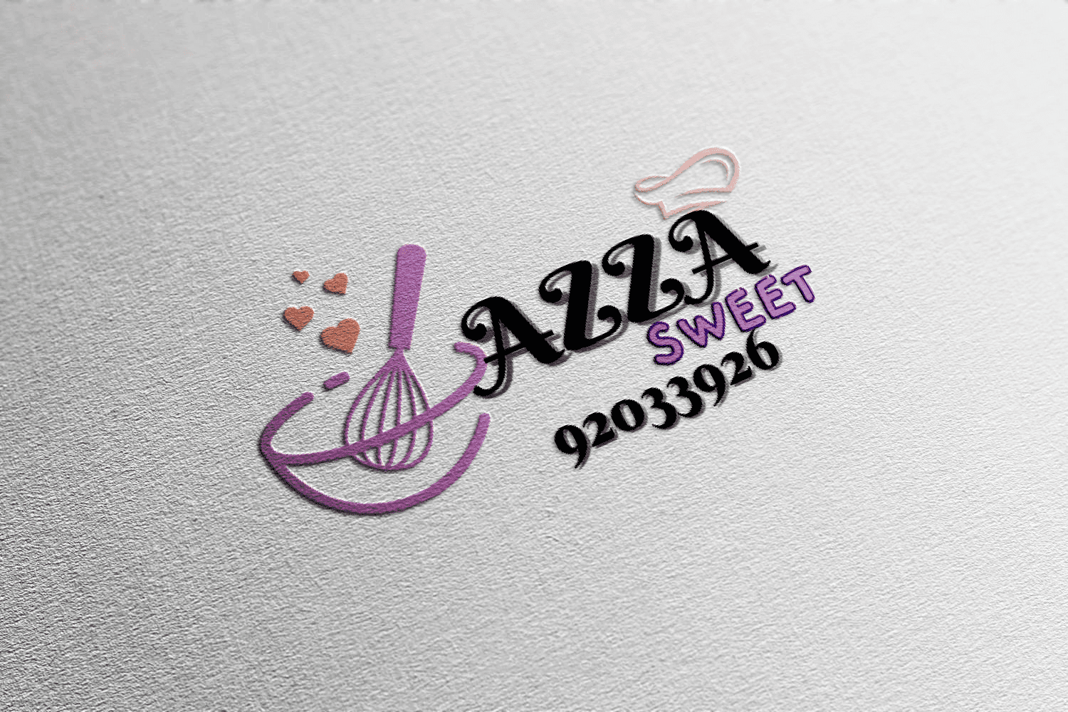 لوجو  محل حلويات