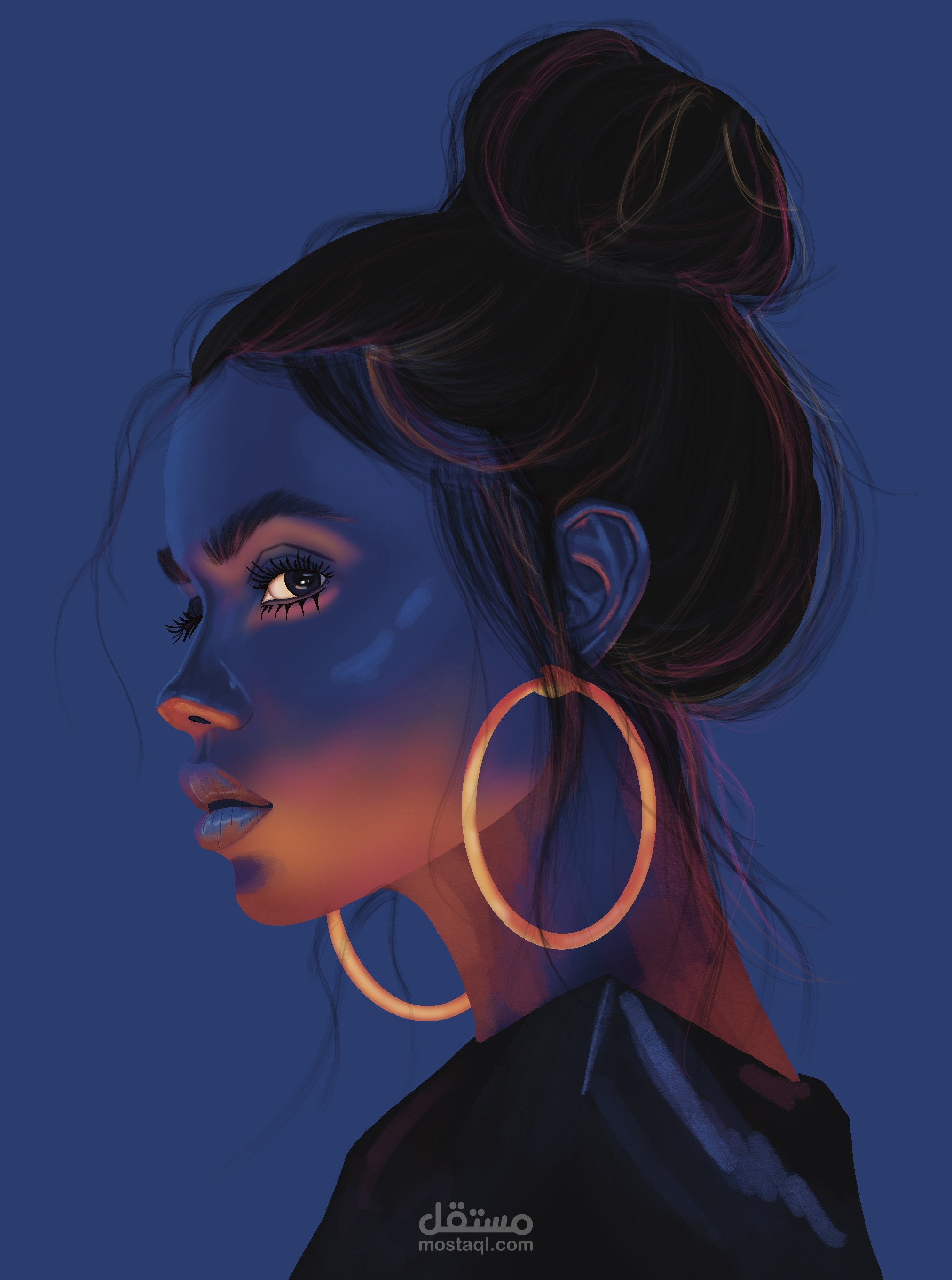 رسم بورتريه