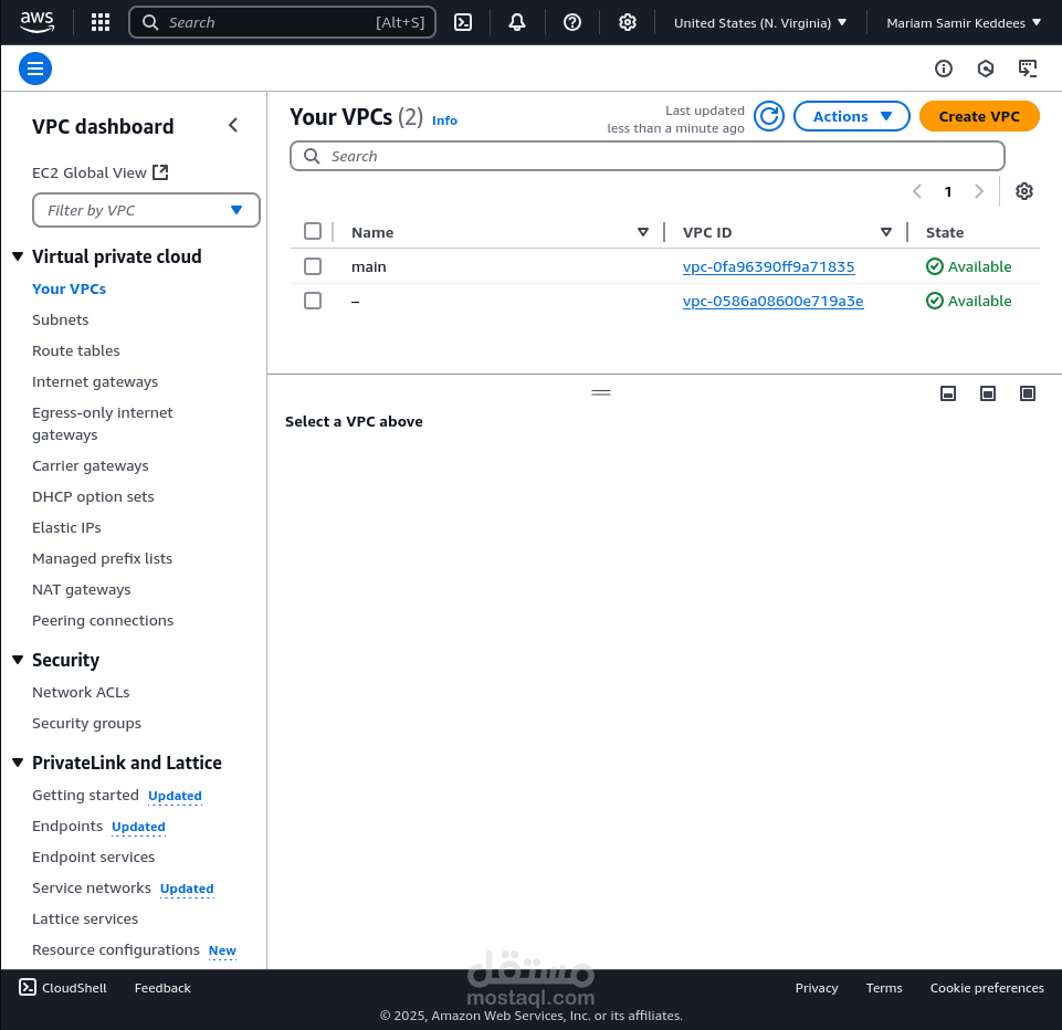 Managing AWS resources using IAAC (Terraform)