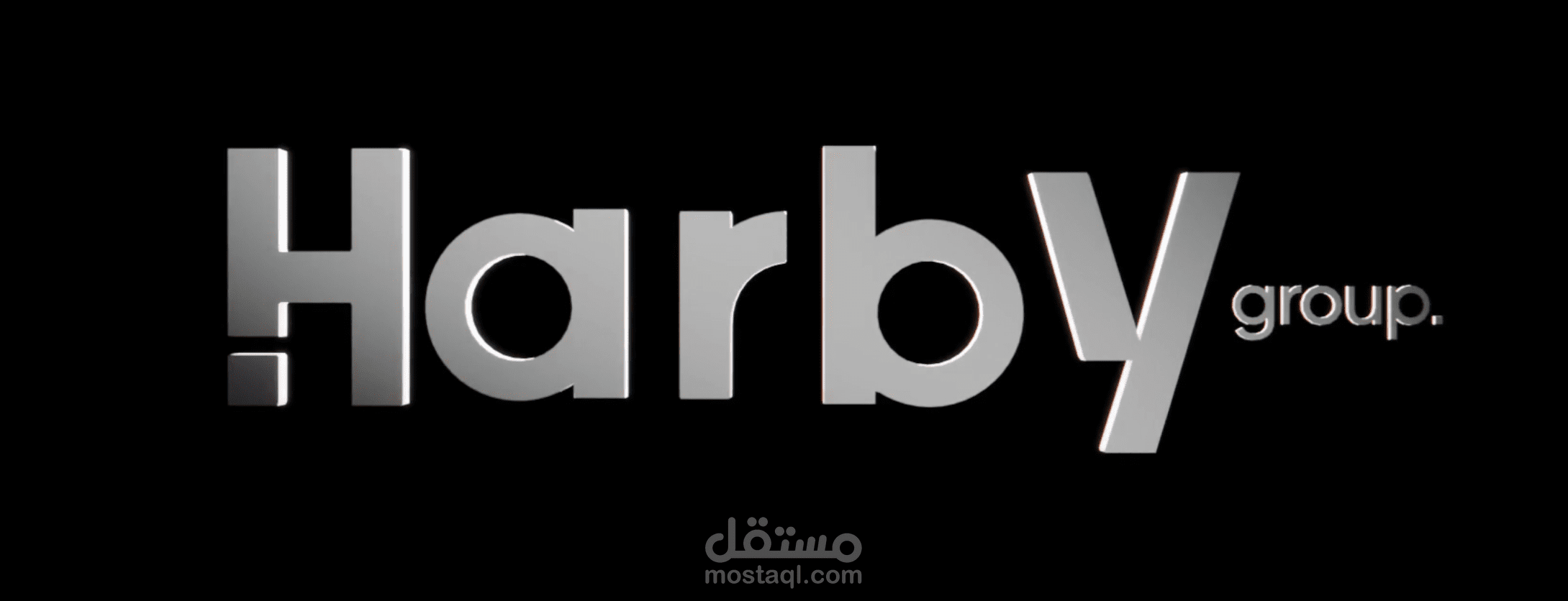 3D Cinematic Logo Animation for Harby Group