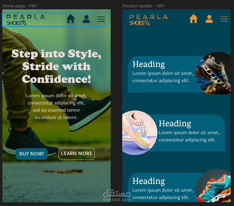 Mobile phone UI Design