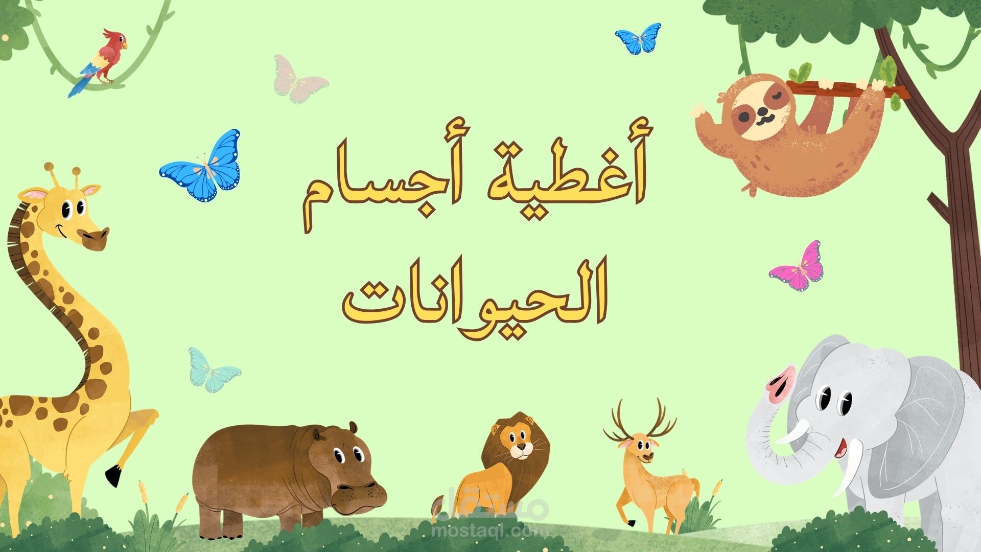 تصميم فيديو تعليمي ومحتوى بصر التفاعلي للأطفال