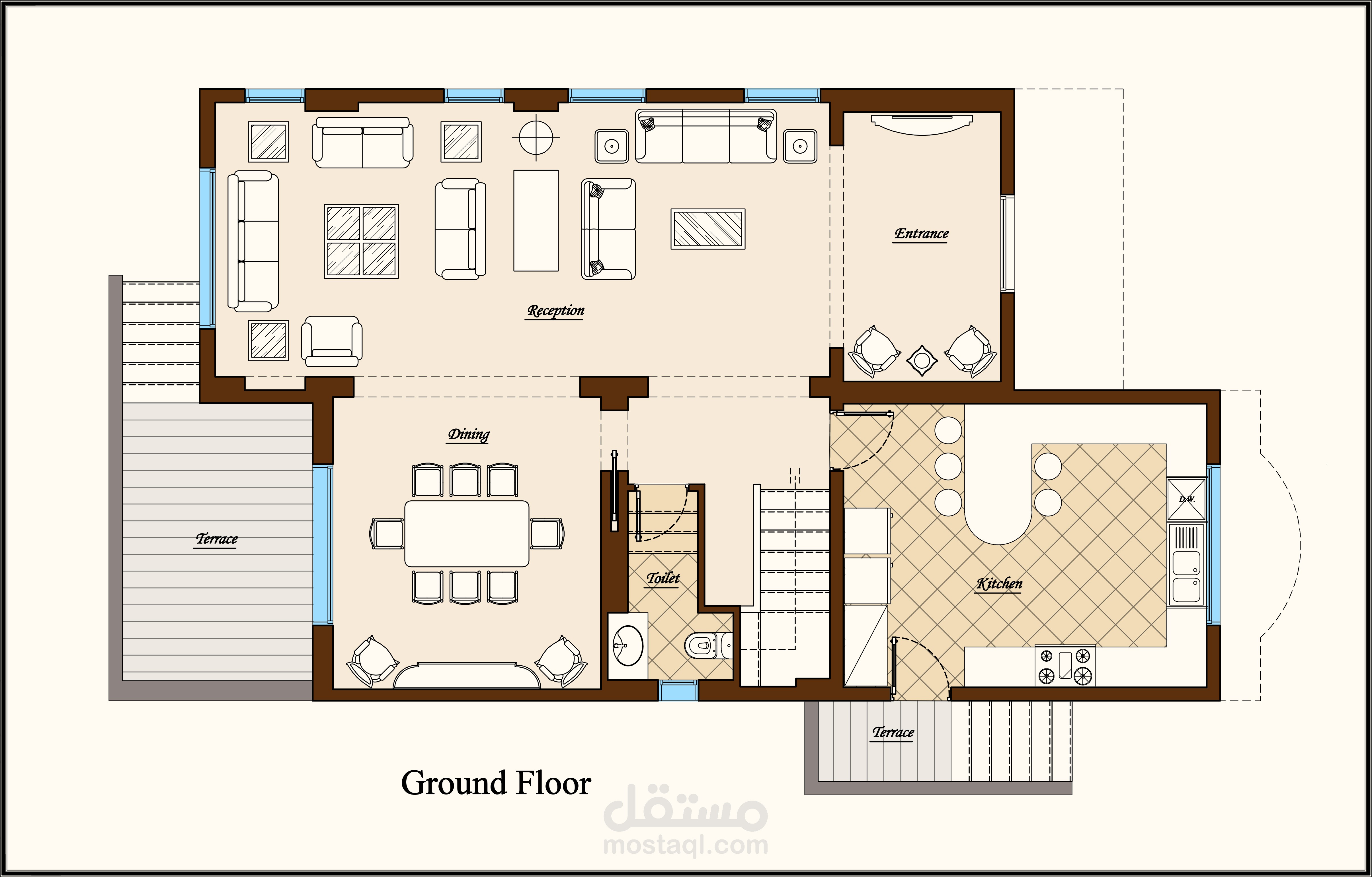 Villa Design and Drawings