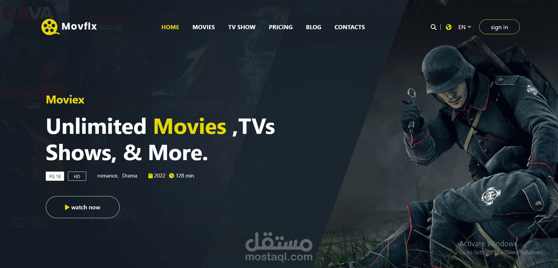 movie website