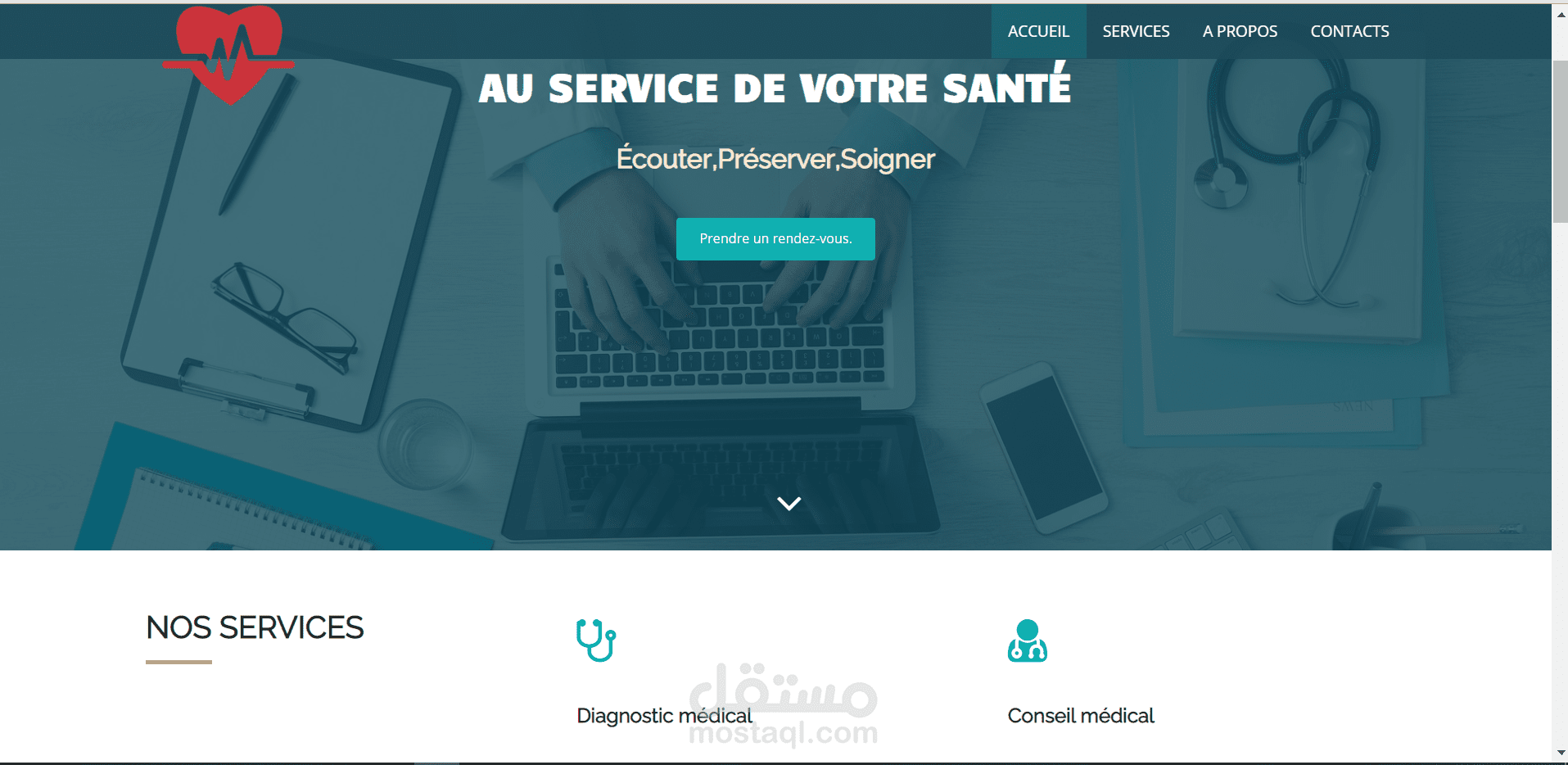 java entreprise edition web application for doctors to manage their clients