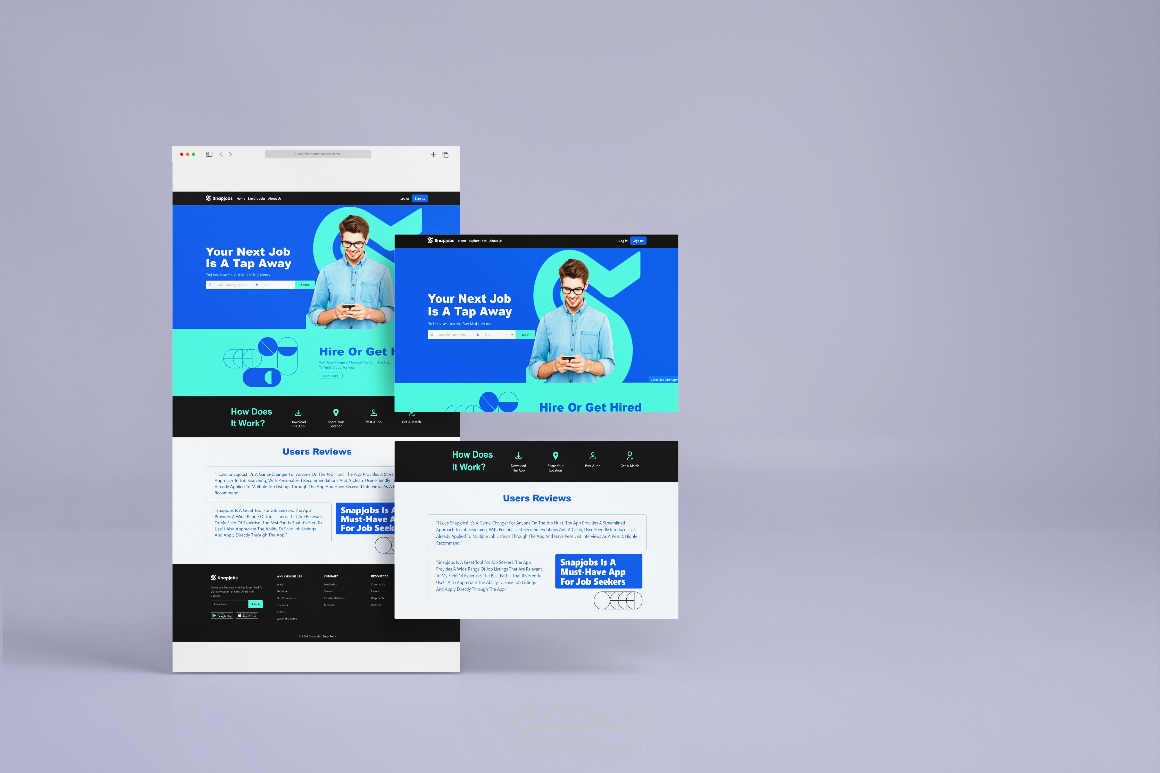 Snap Job Web Application