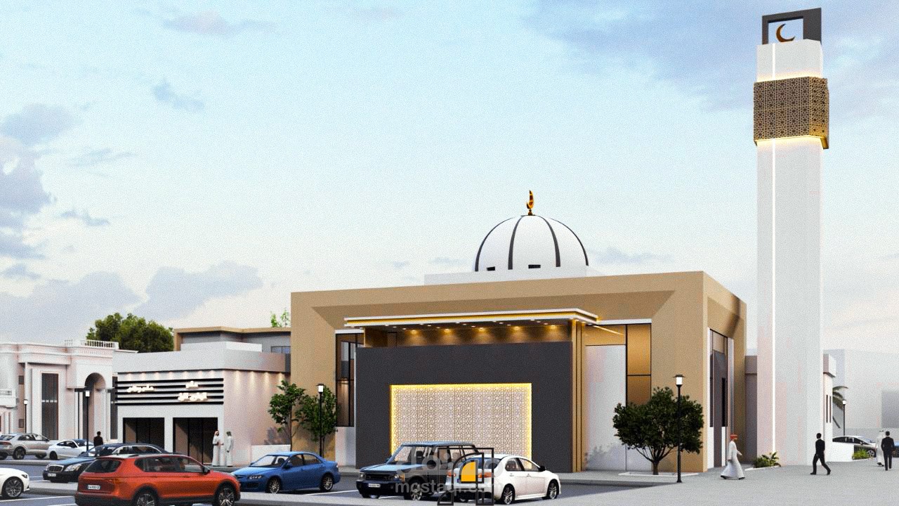 تصميم مسجد في سلطنة عمان..بركاء..الهرم