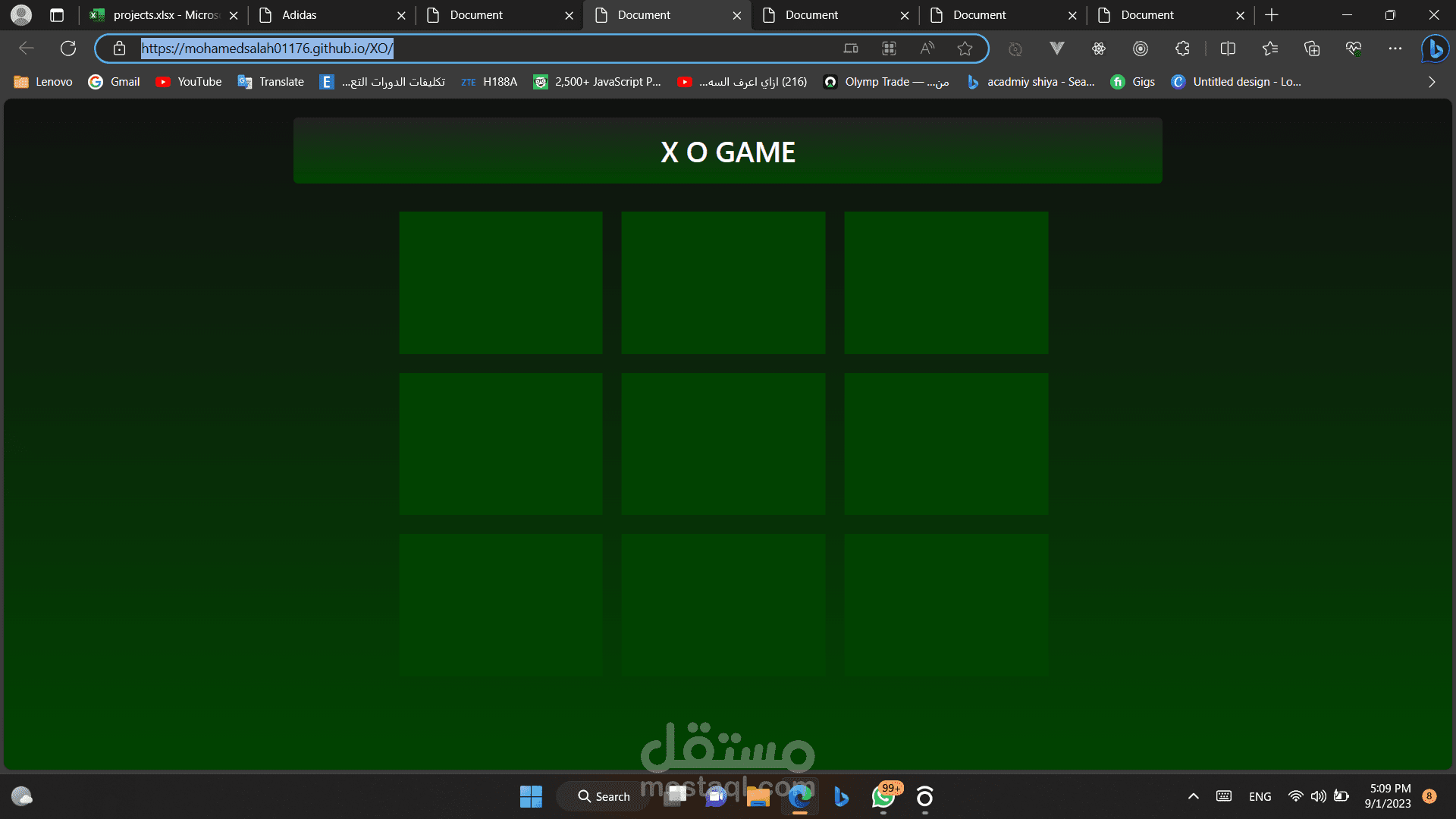 XO game