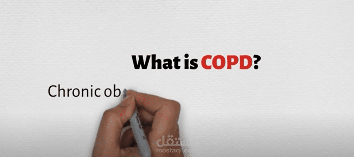 سبورة بيضاء شرح محتوى طبى مع التعليق الصوتى