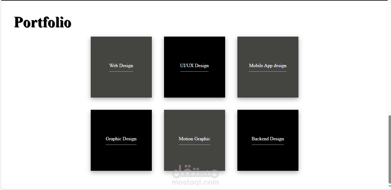 personal website