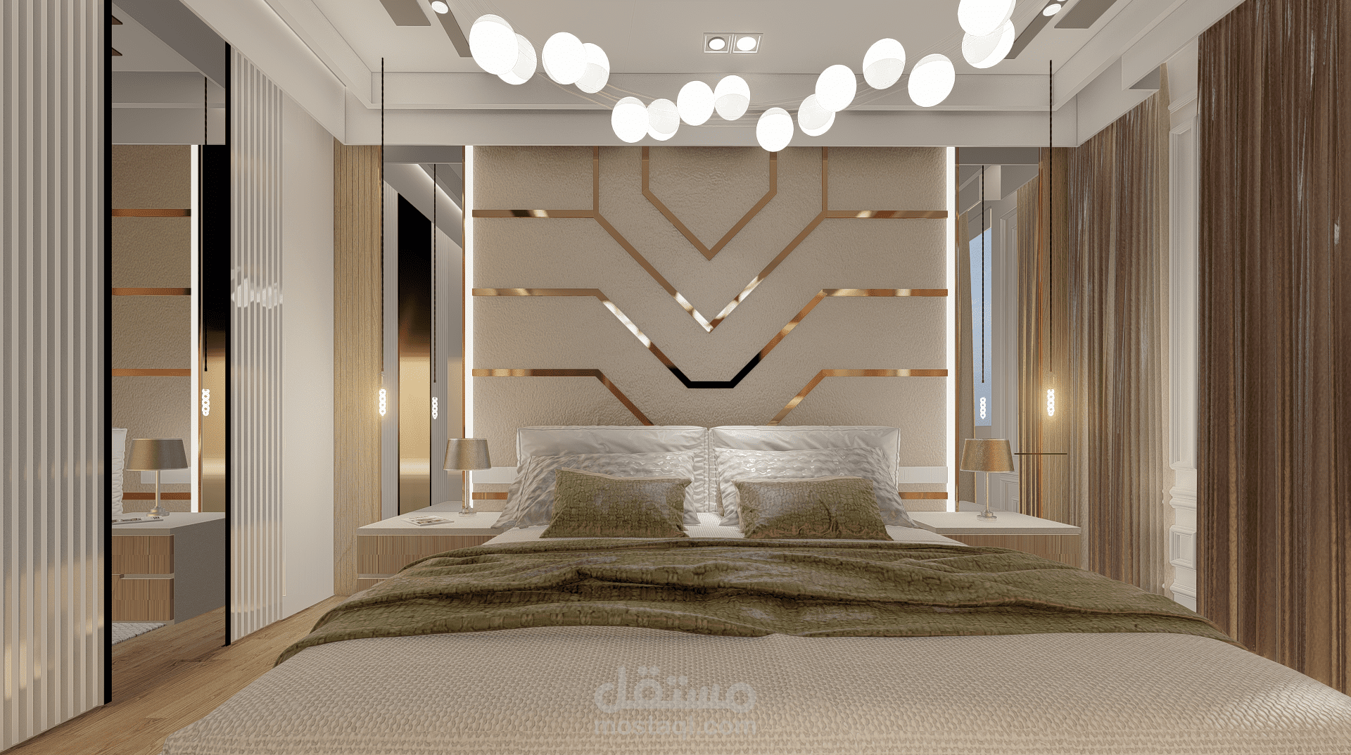 تصميم غرفة نوم ماستر