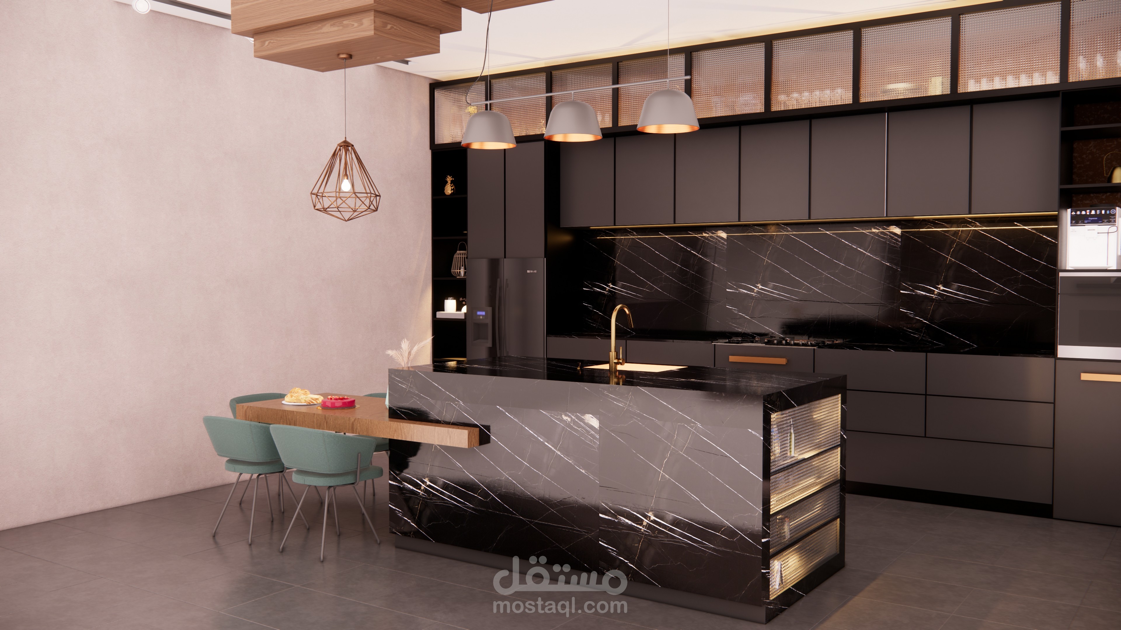 تصميم مطبخ عصري