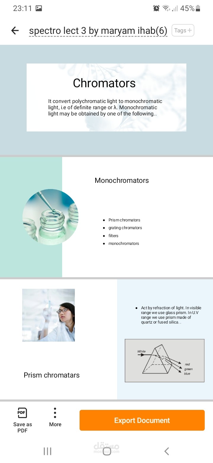 Spectrophotometry introduction