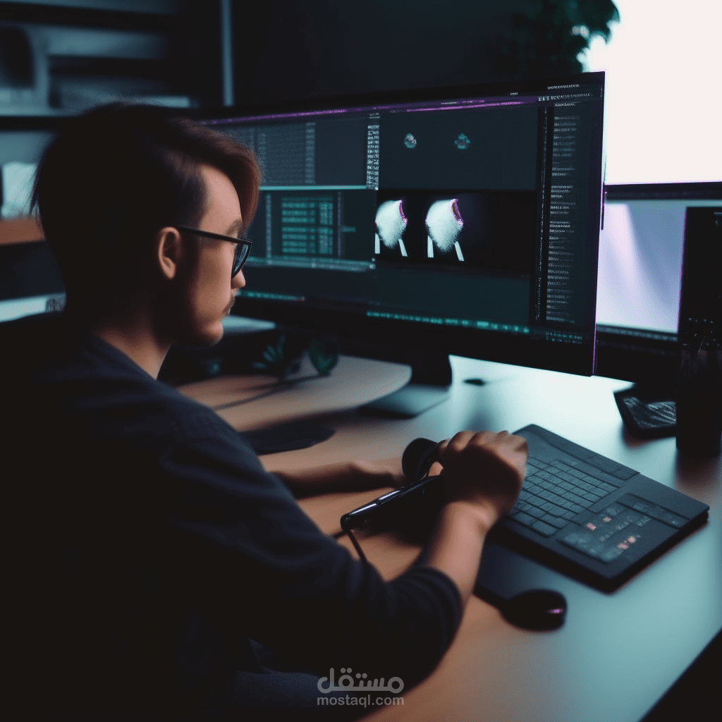 محرر فيديو بطريقة إحترافية