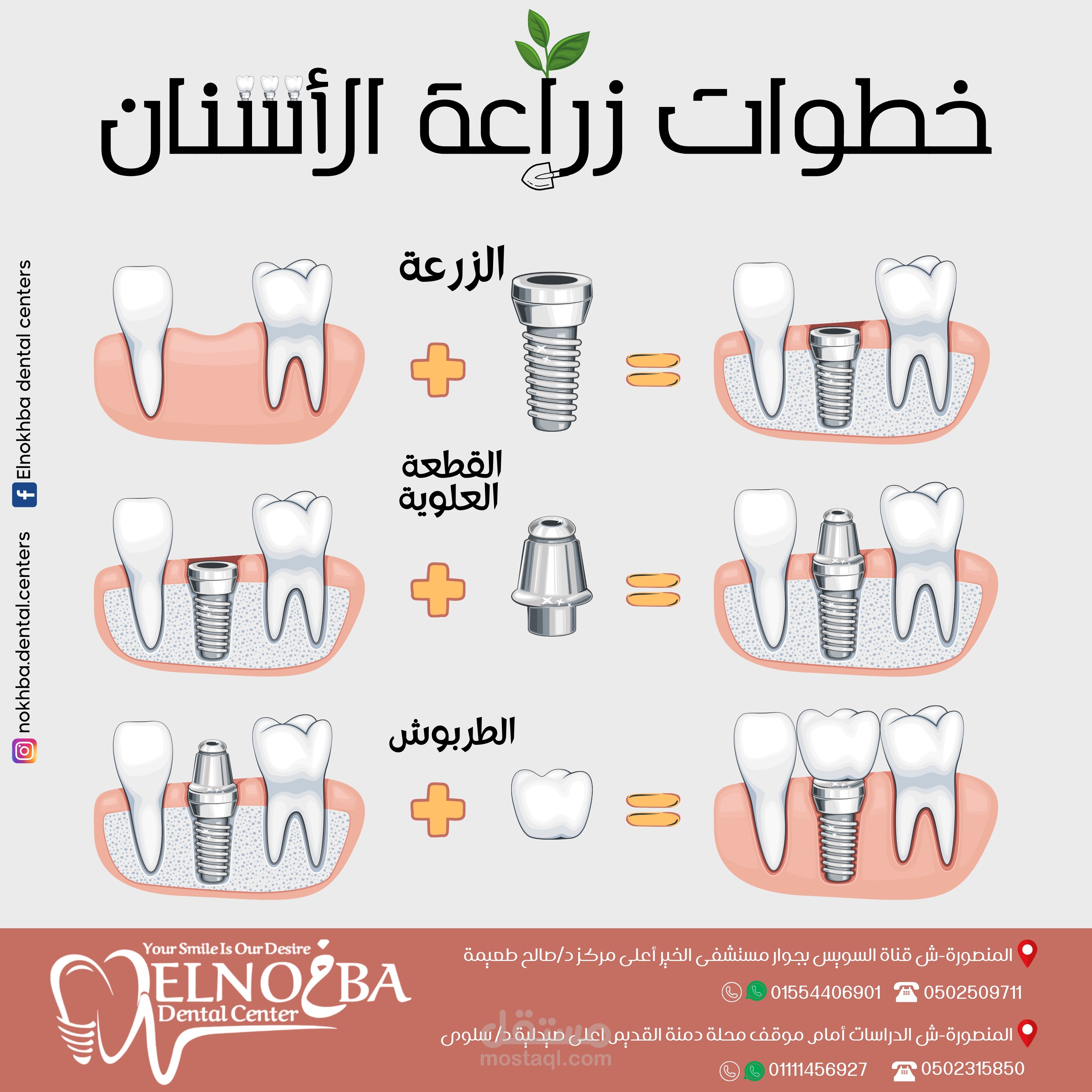 دعايا لمركز أسنان
