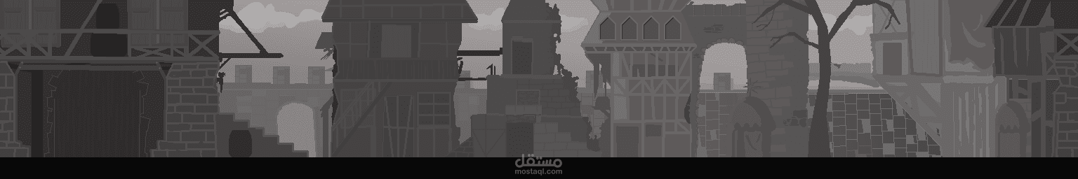 تصميم خلفية لعبة بيكسيل