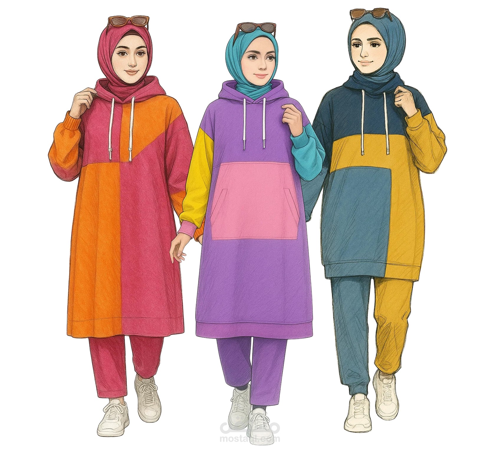 ملابس رياضية للمحجبات