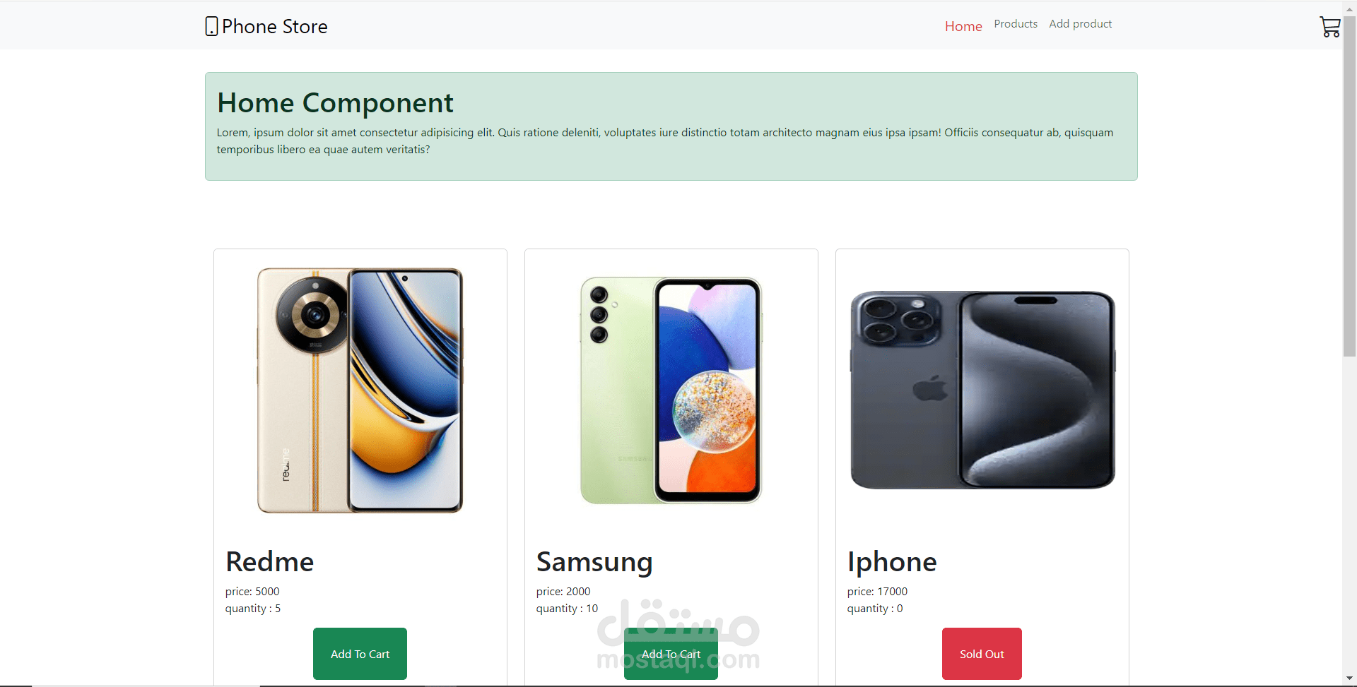 phone store