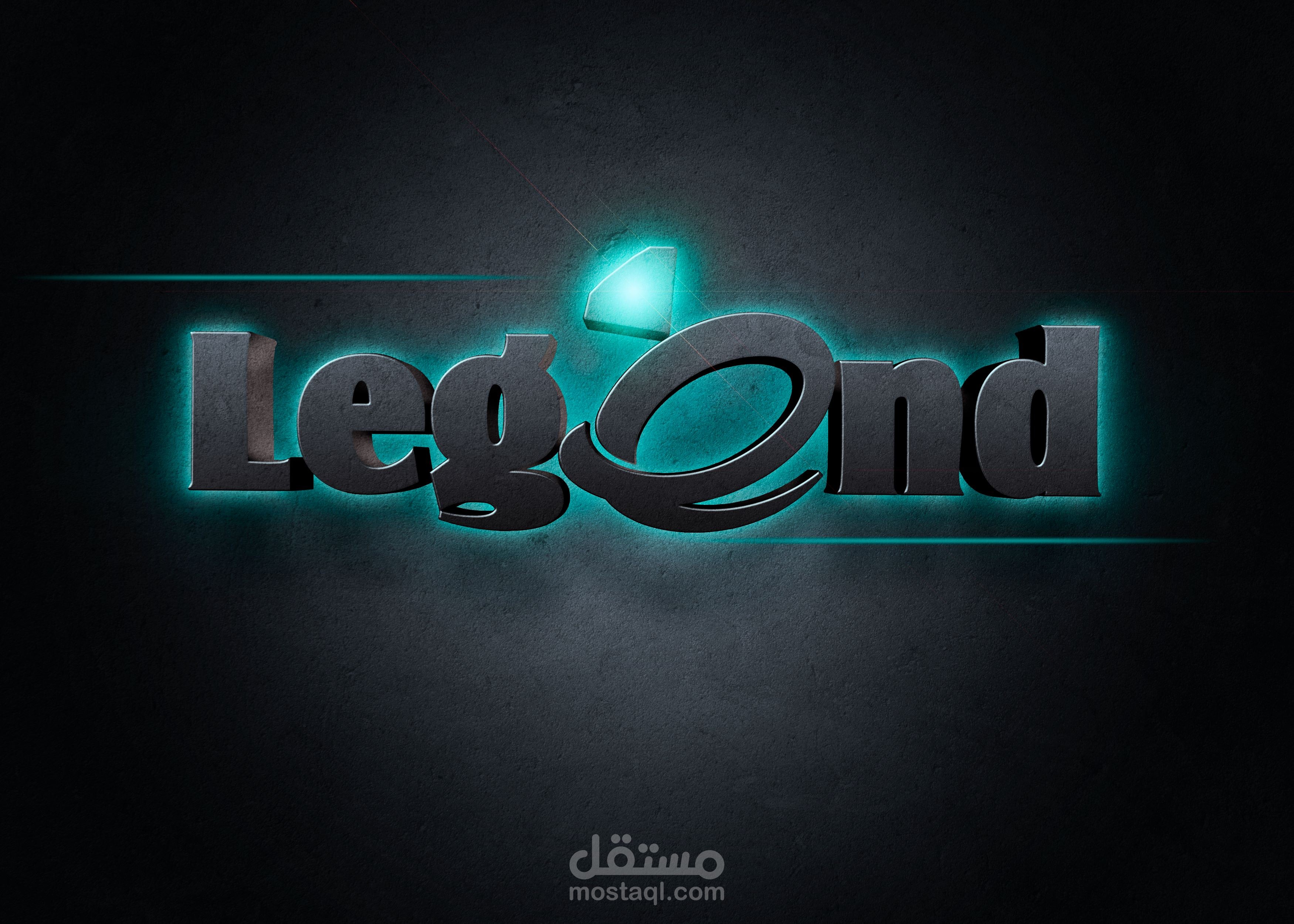 تصميمات شعار و سوشيال ميديا - Legend للأحجار الكريمة