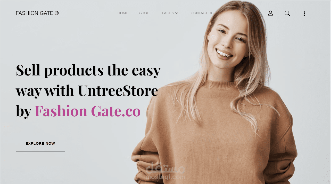 E-commerce Laravel