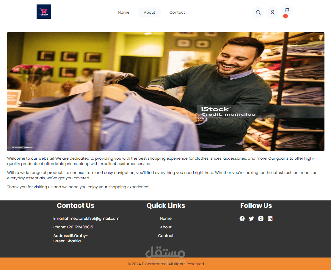 E-commerce Website