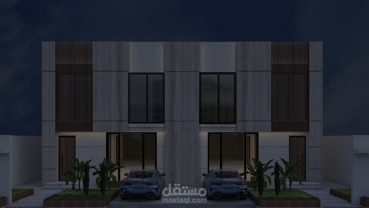 تصميم واجهة فيلا