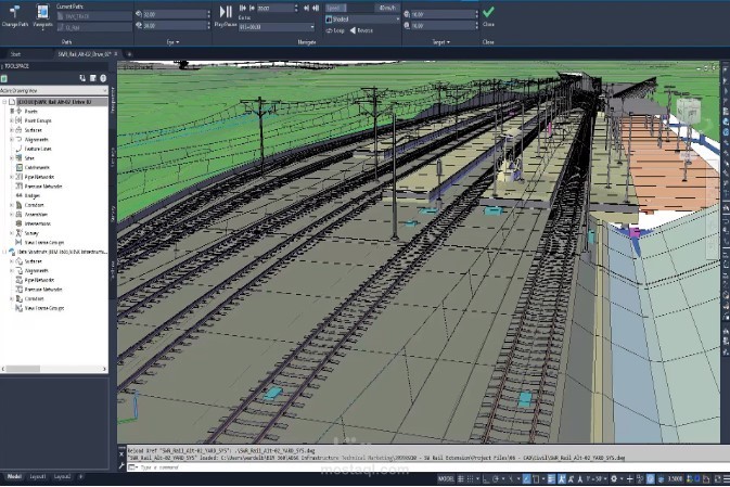 تصميم لطريق باستخدام Civil 3D