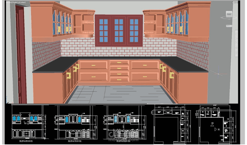 إعداد المخططات الهندسية باستخدام برنامج AOUTOCAD