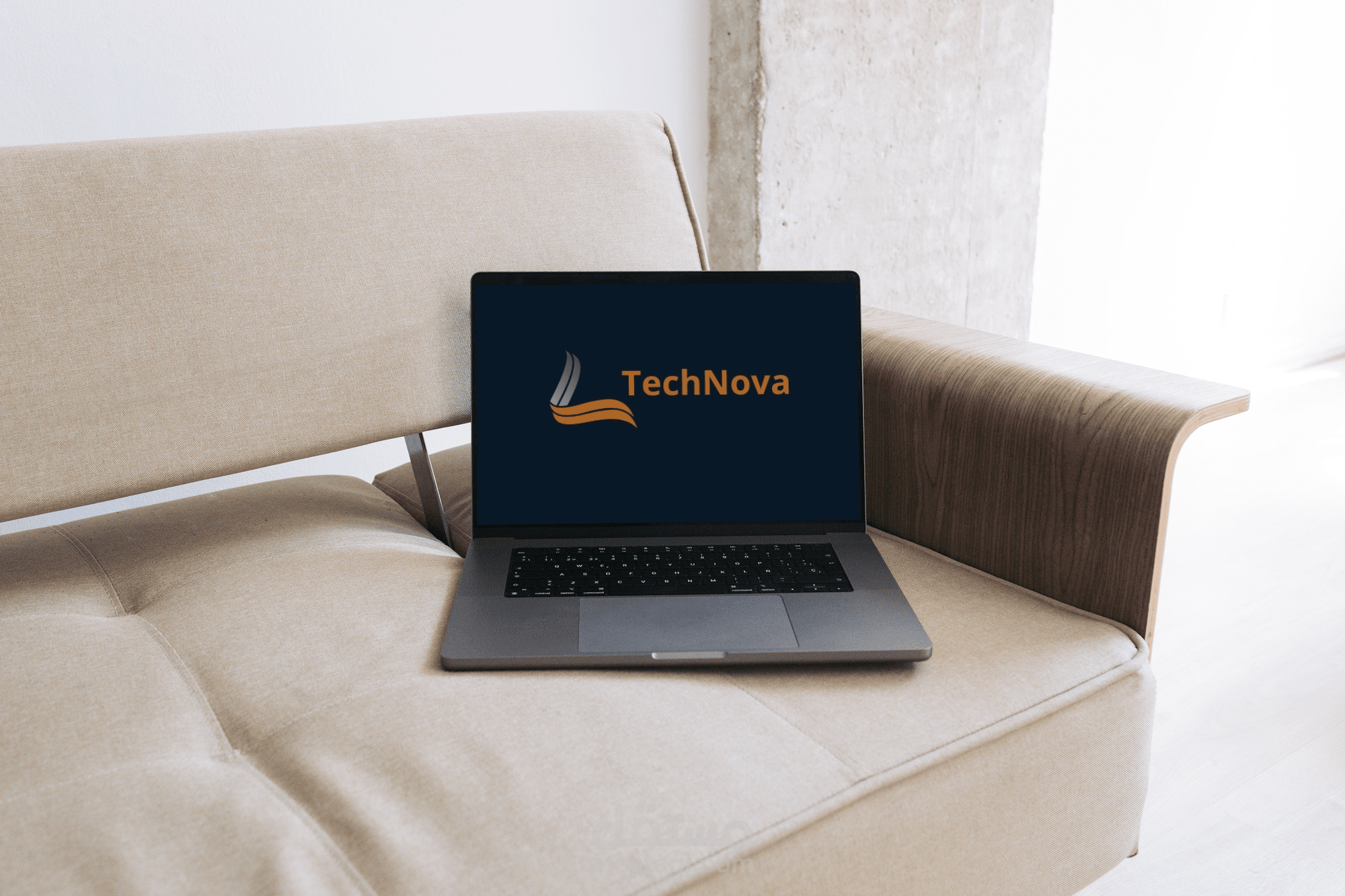 تصميم شعار لشركه  العالميه TechNova