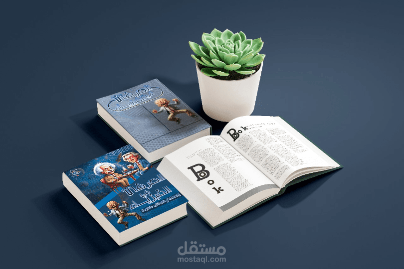 تصميم أغلفة كتب دراسية ومذكرات