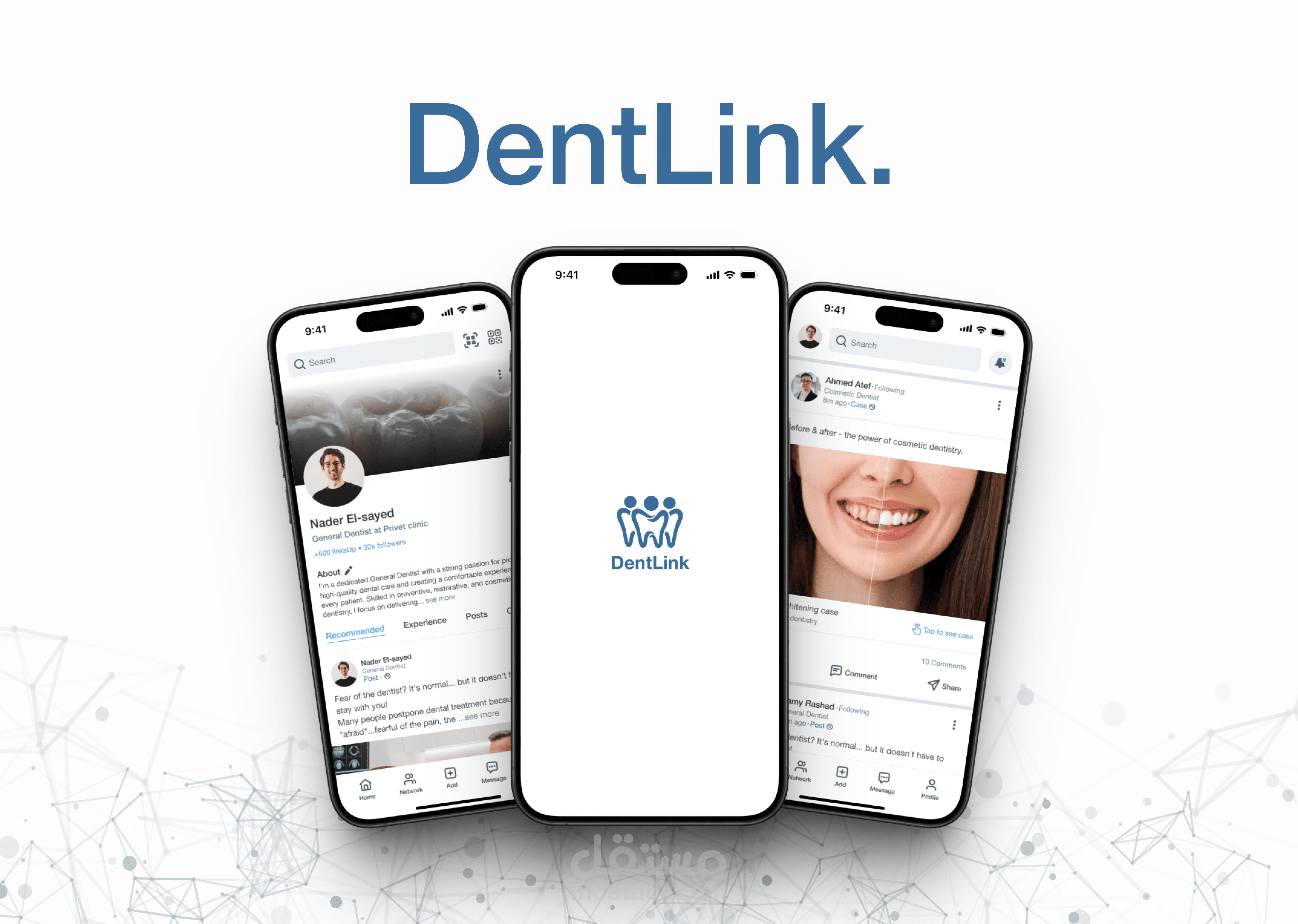 DentLink Mobile App  - تطبيق دينت لينك