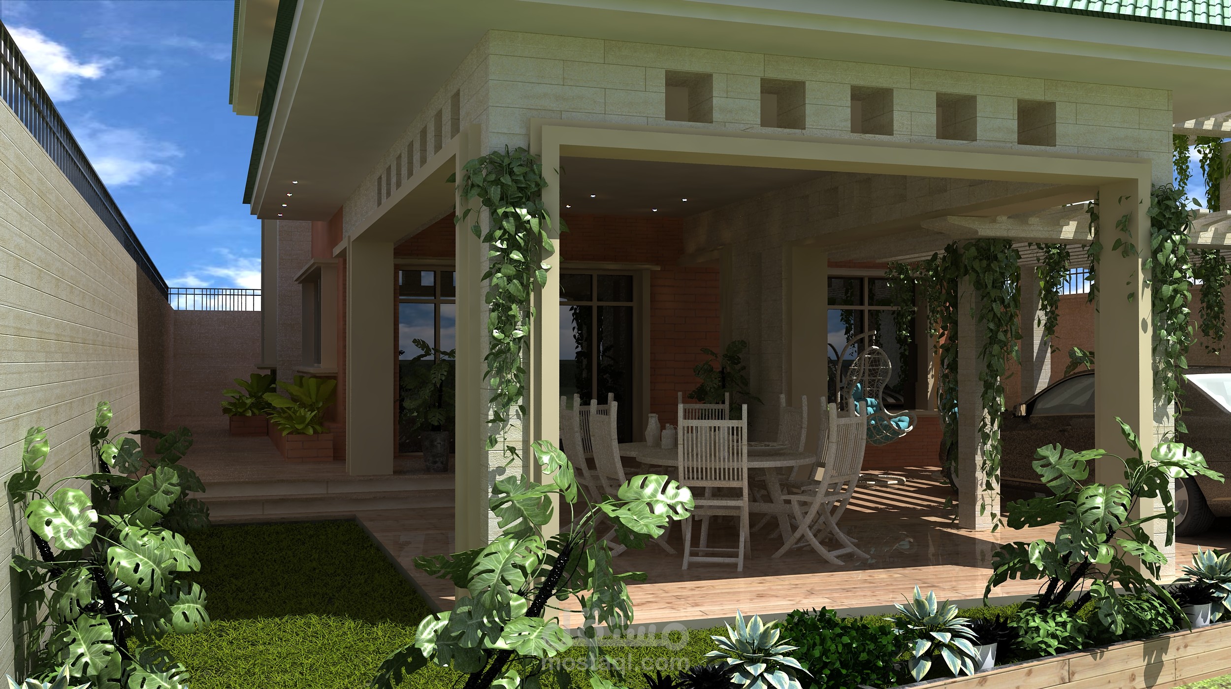 تصميم واجهة فيلا