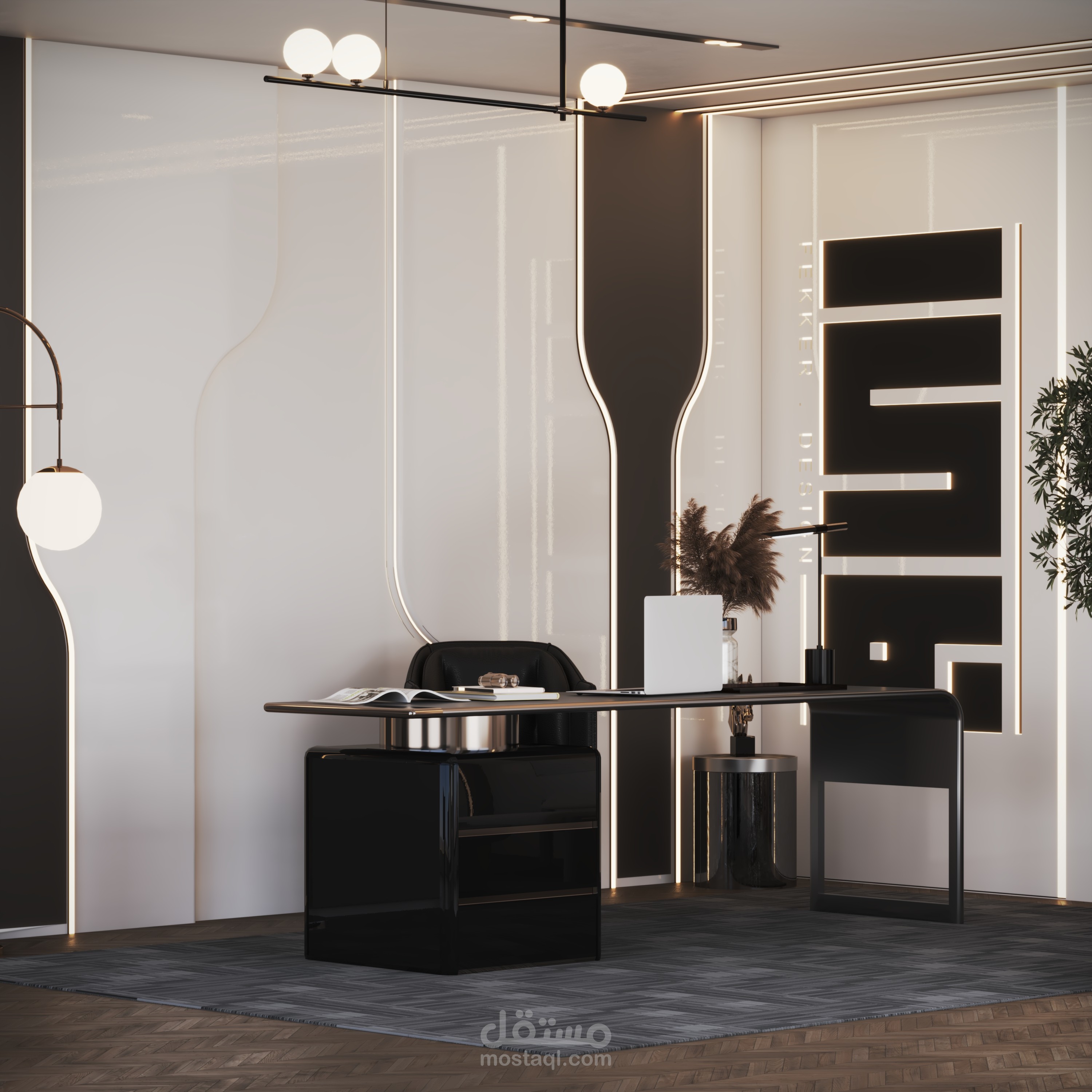 تصميم داخلي لمكتب