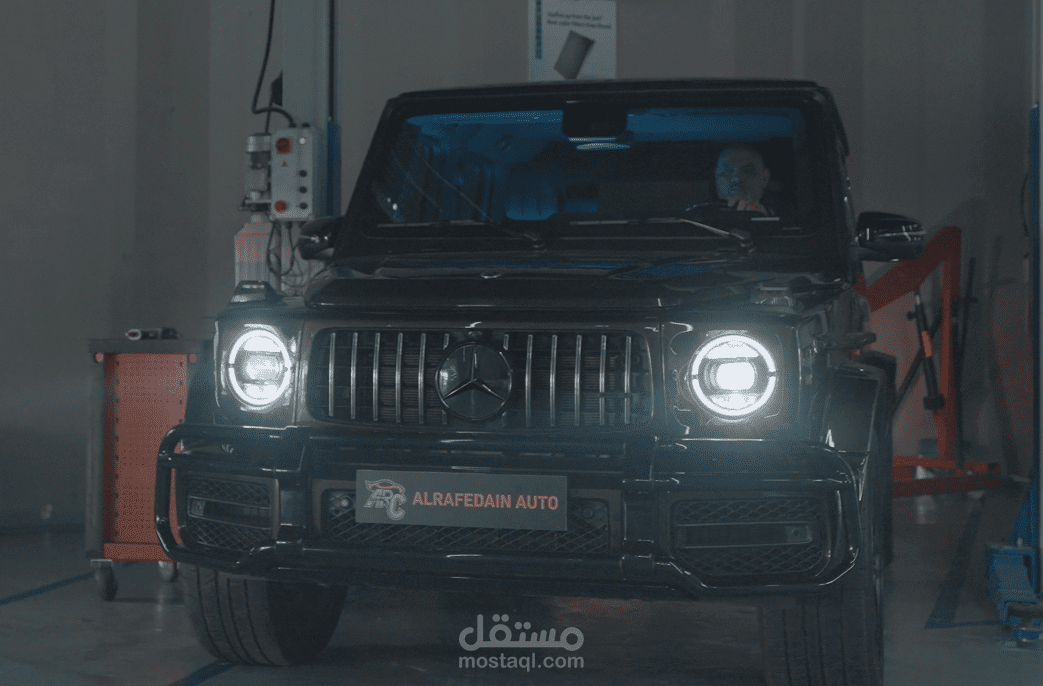 Cinematic Car Service Video