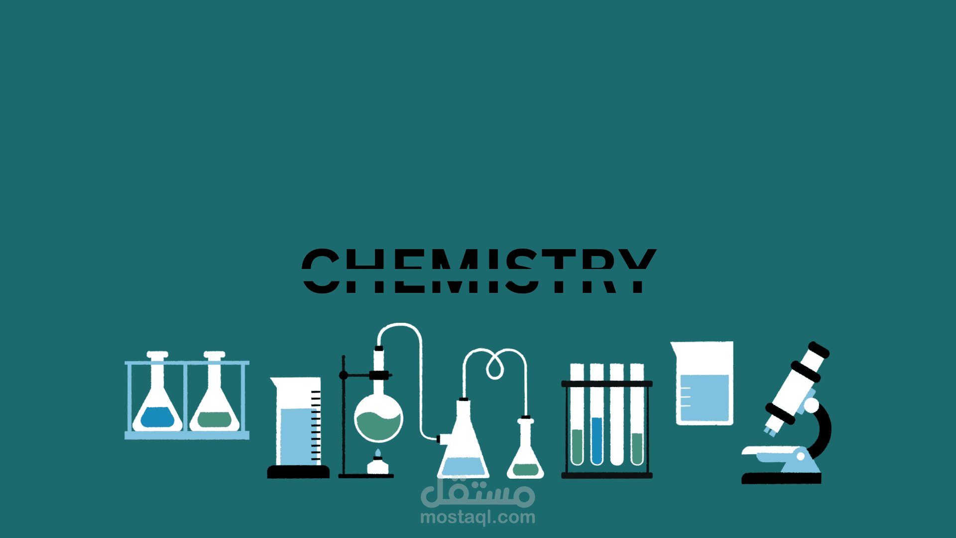 The slogan of a search for chemistry